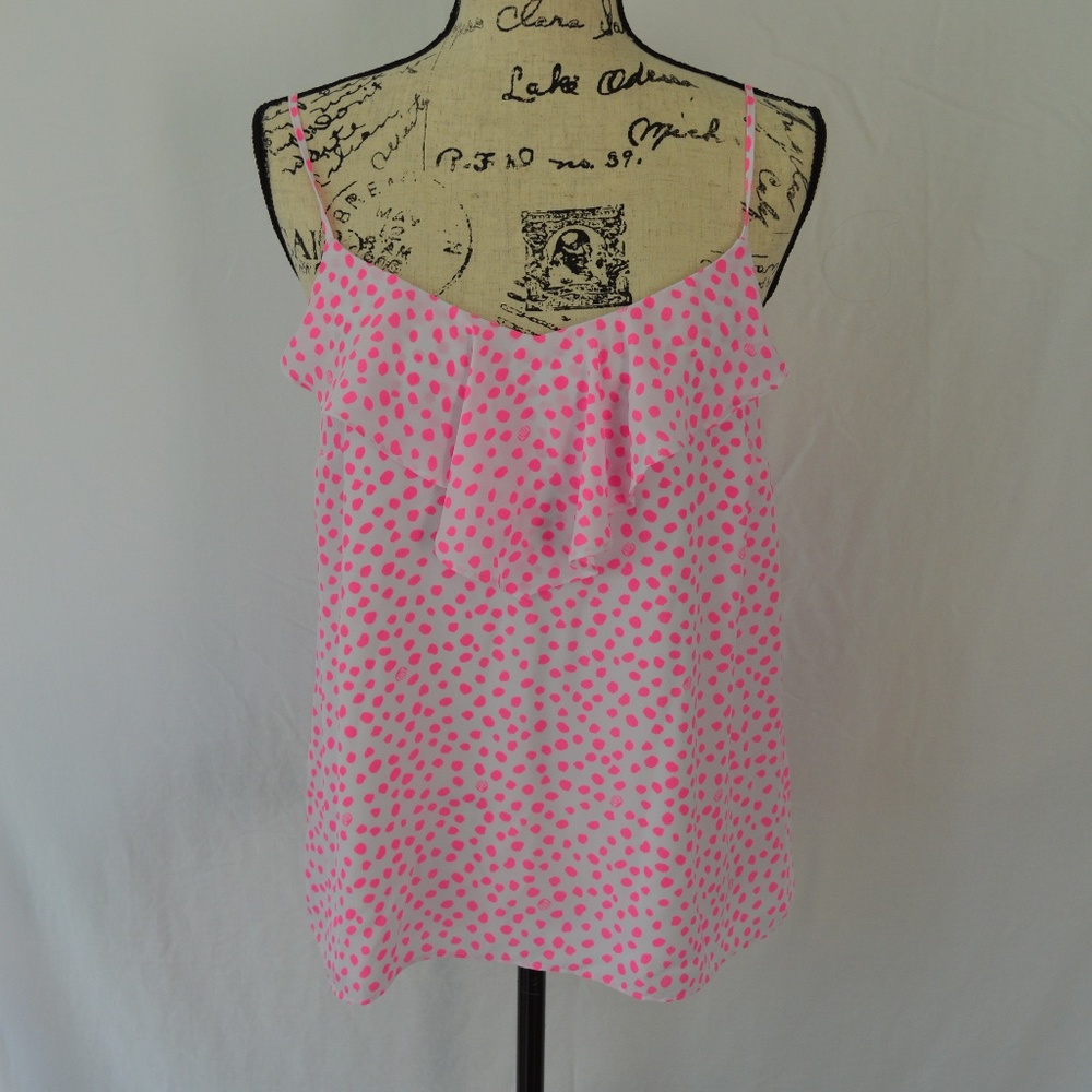 NWT Lilly Pulitzer Carmen Cami Prosecco Pink Sz M